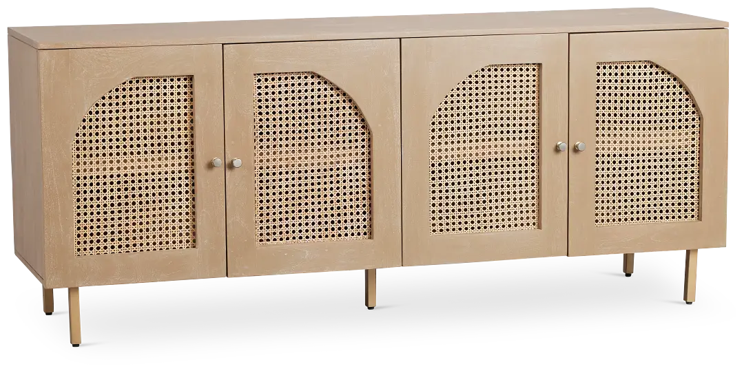 Sarta Light Tone Four-door Cabinet Sarta Light Tone Four-door Cabinet