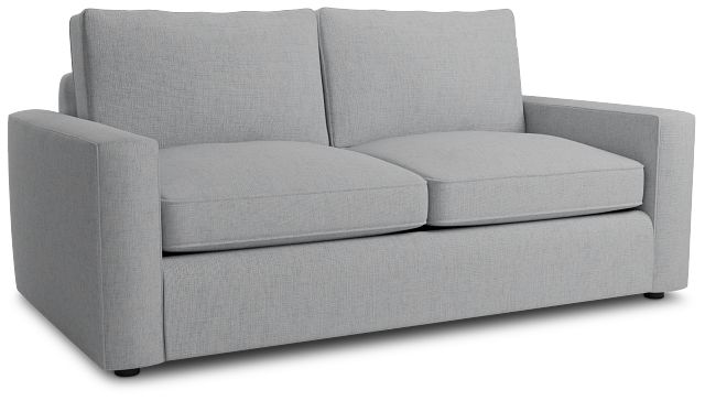 Siesta Delray Light Gray Fabric Memory Foam Sleeper