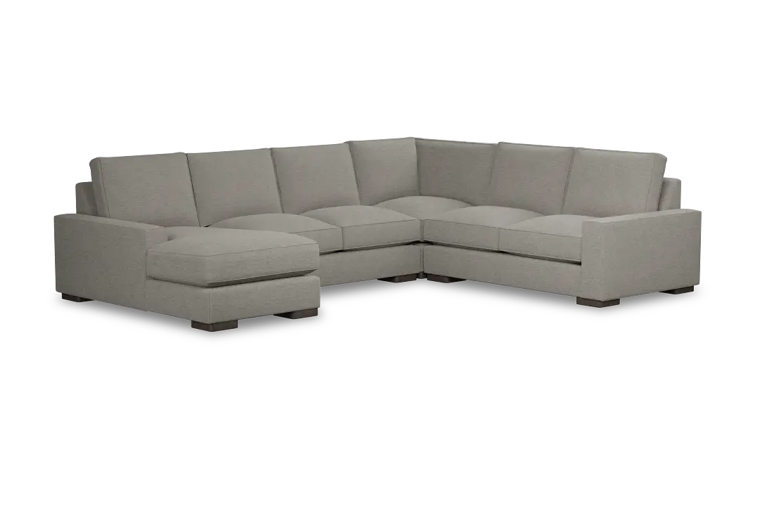 Edgewater Maguire Pewter Medium Left Chaise Sectional Edgewater Maguire Pewter Medium Left Chaise Sectional