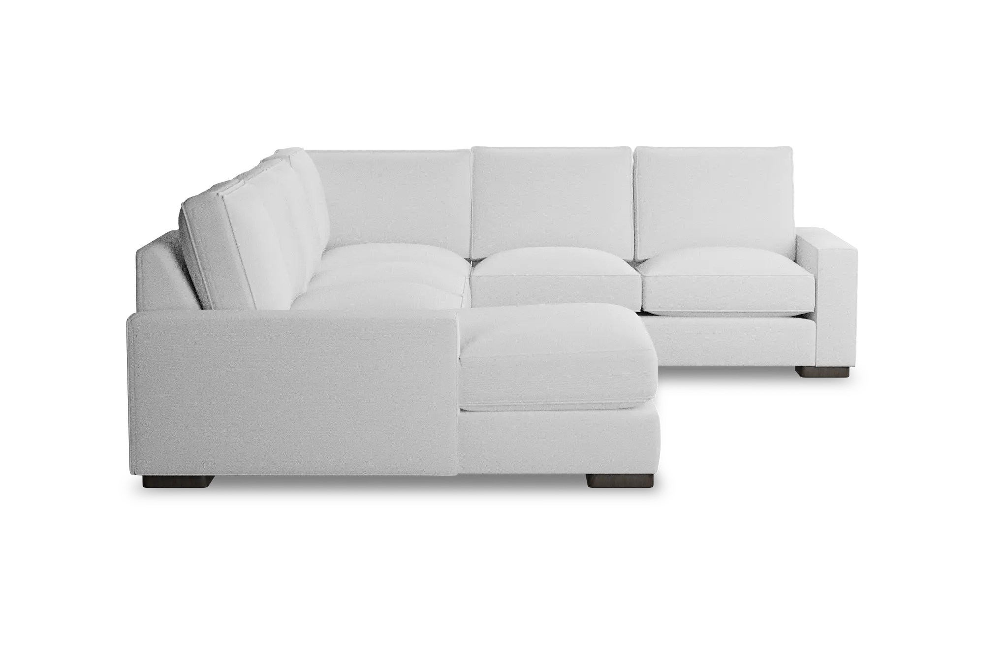 Edgewater Peyton White Medium Left Chaise Sectional Edgewater Peyton White Medium Left Chaise Sectional