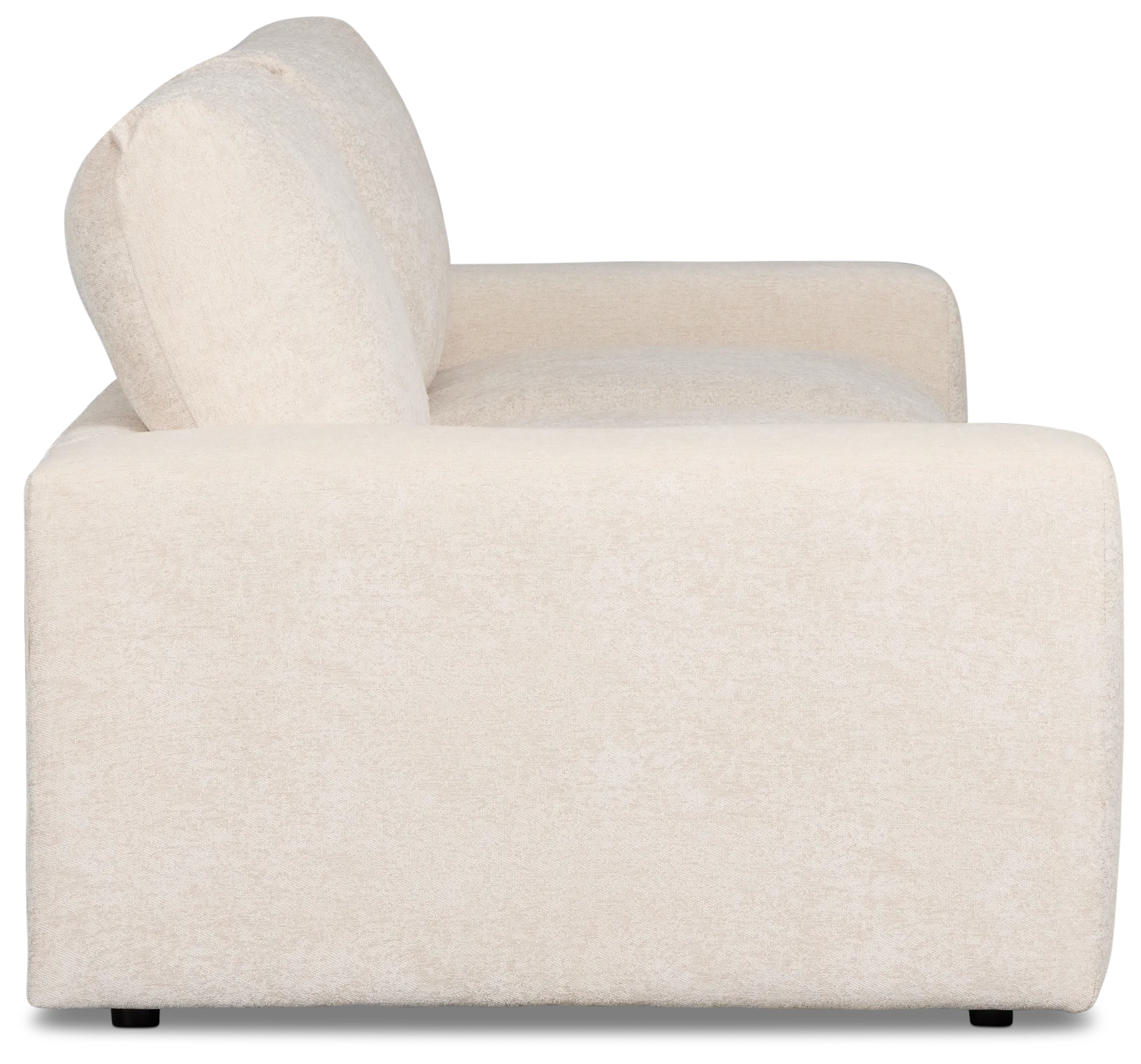 Calista Beige Fabric Sofa