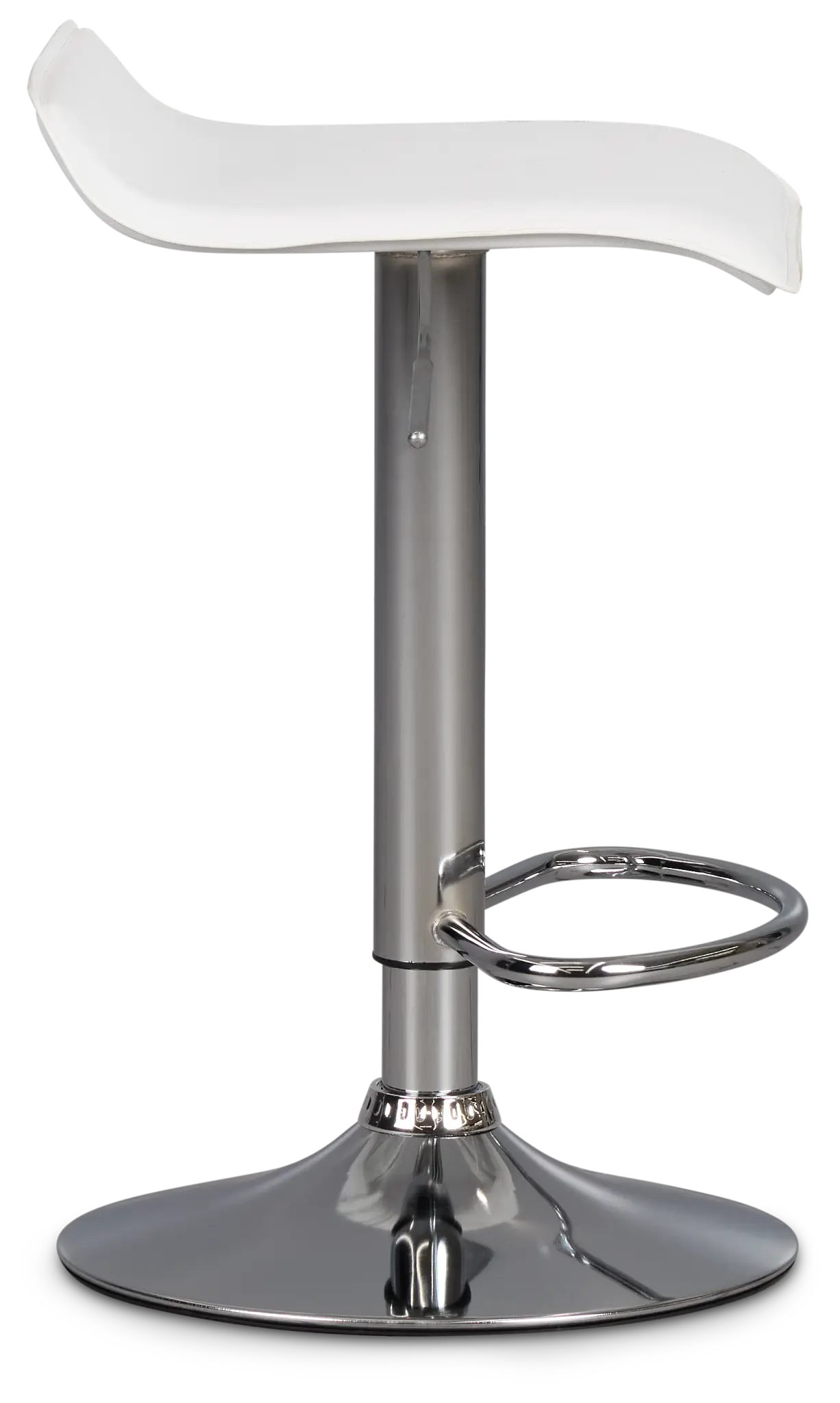 Colton White Adjustable Stool Colton White Adjustable Stool