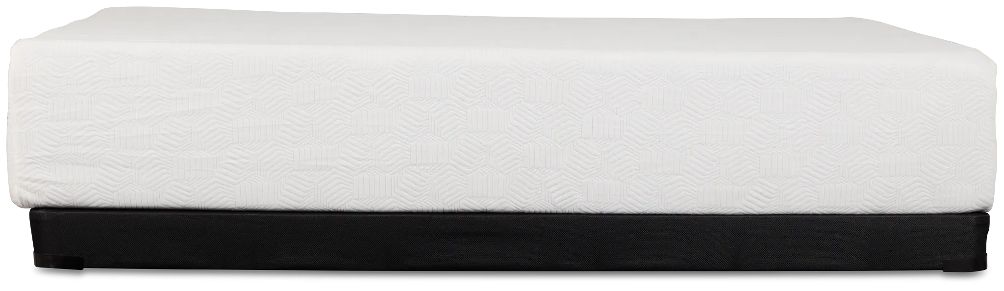 Rest & Renew By Zinus Gel Memory Foam Mattress 14" Plush Low-profile Mattress Set