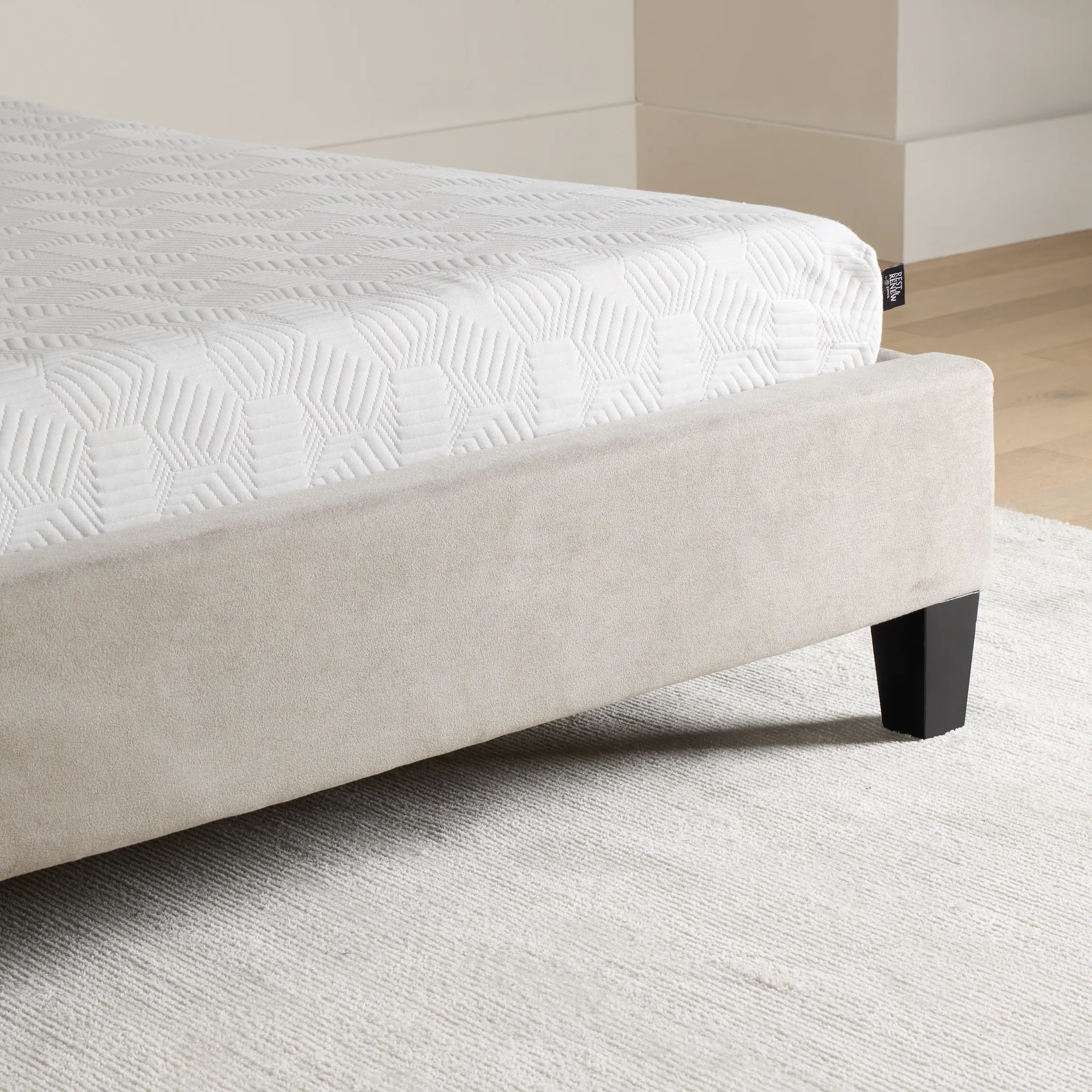 Rest & Renew By Zinus Gel Memory Foam Mattress 6" Firm Mattress