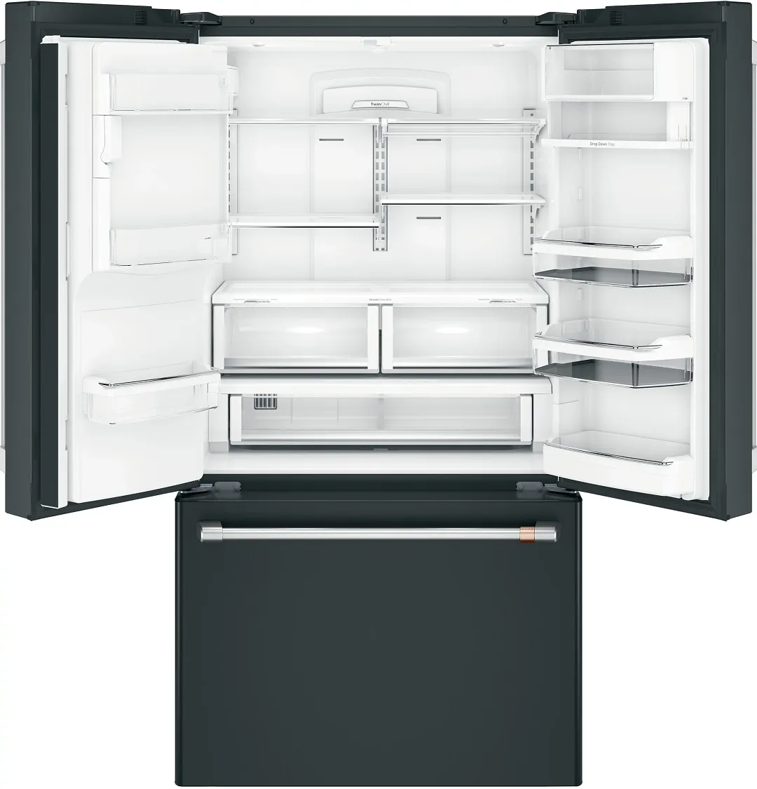 Cafe 22 Series Black French Door Refrigerator