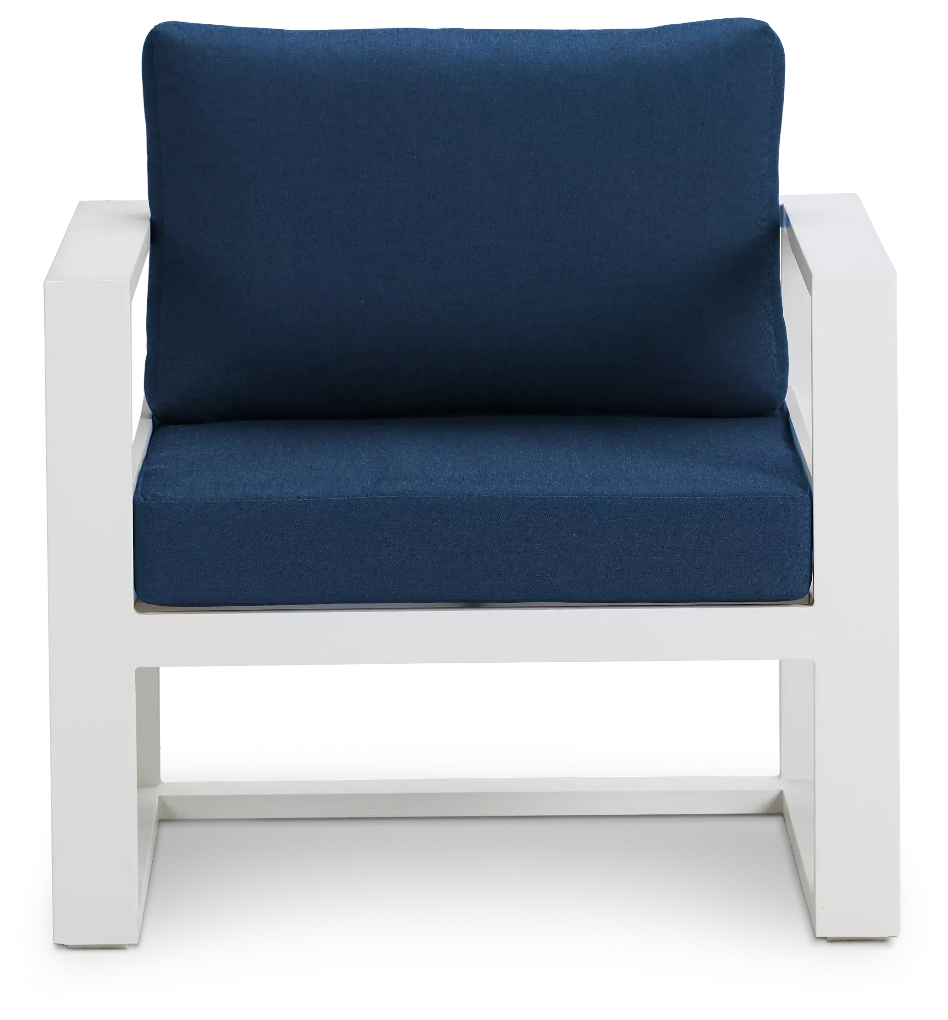 Lisbon Navy Aluminum Chair