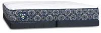 Serta Perfect Sleeper Decatur Street Plush Low-profile Mattress Set