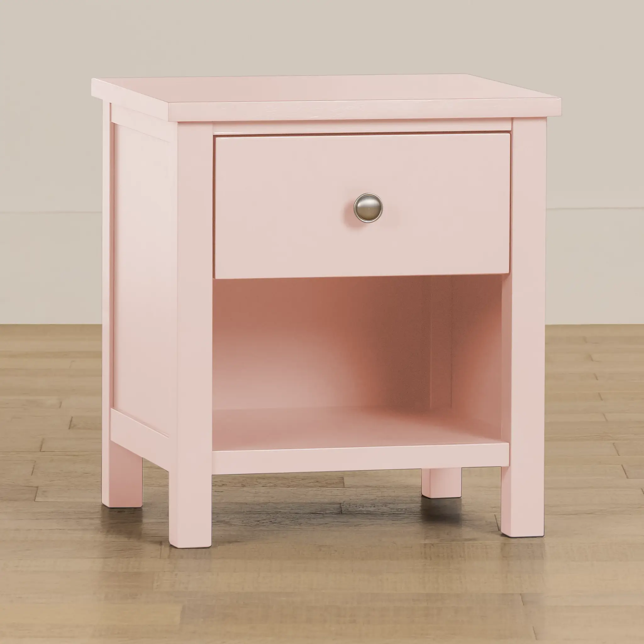 Charleston Pink 1-drawer Nightstand Charleston Pink 1-drawer Nightstand