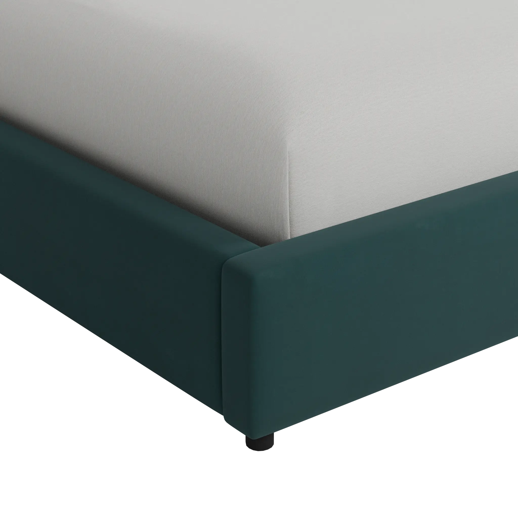 Captiva Joya Green 48" Upholstered Shelter Bed Captiva Joya Green 48" Upholstered Shelter Bed