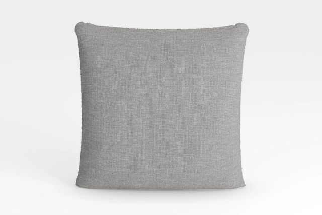 Victory Gray 20" Accent Pillow