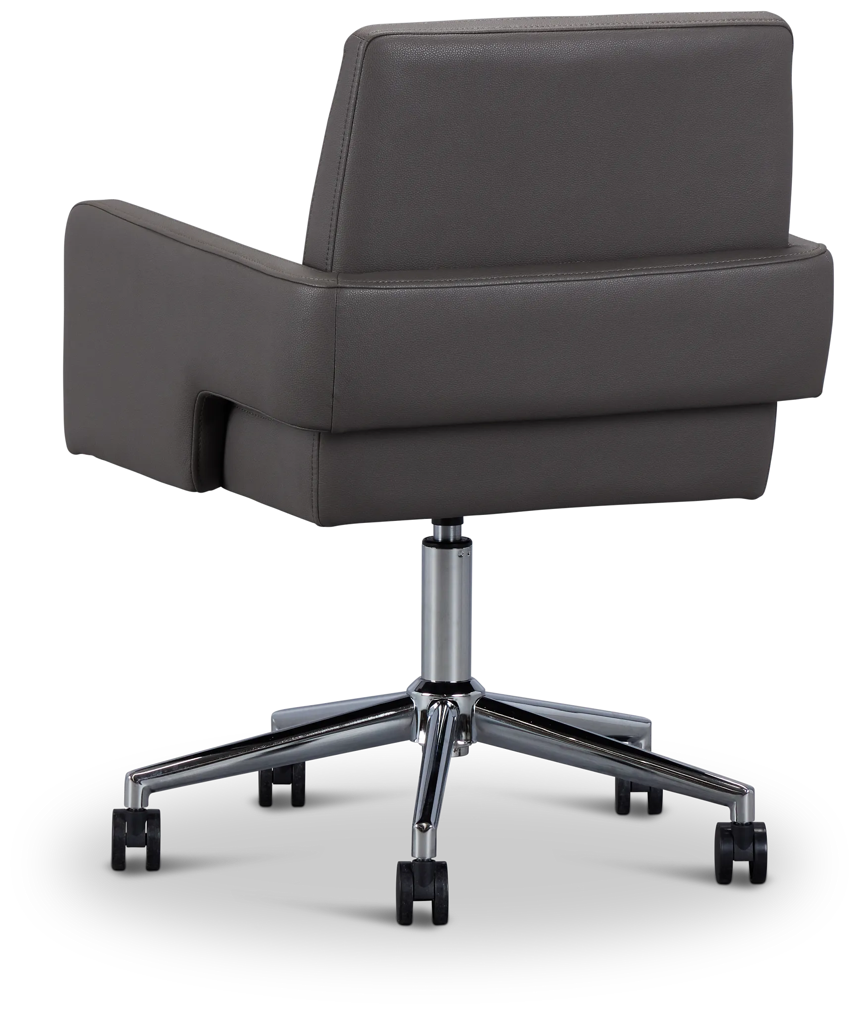 Skye Dark Gray Swivel Desk Chair