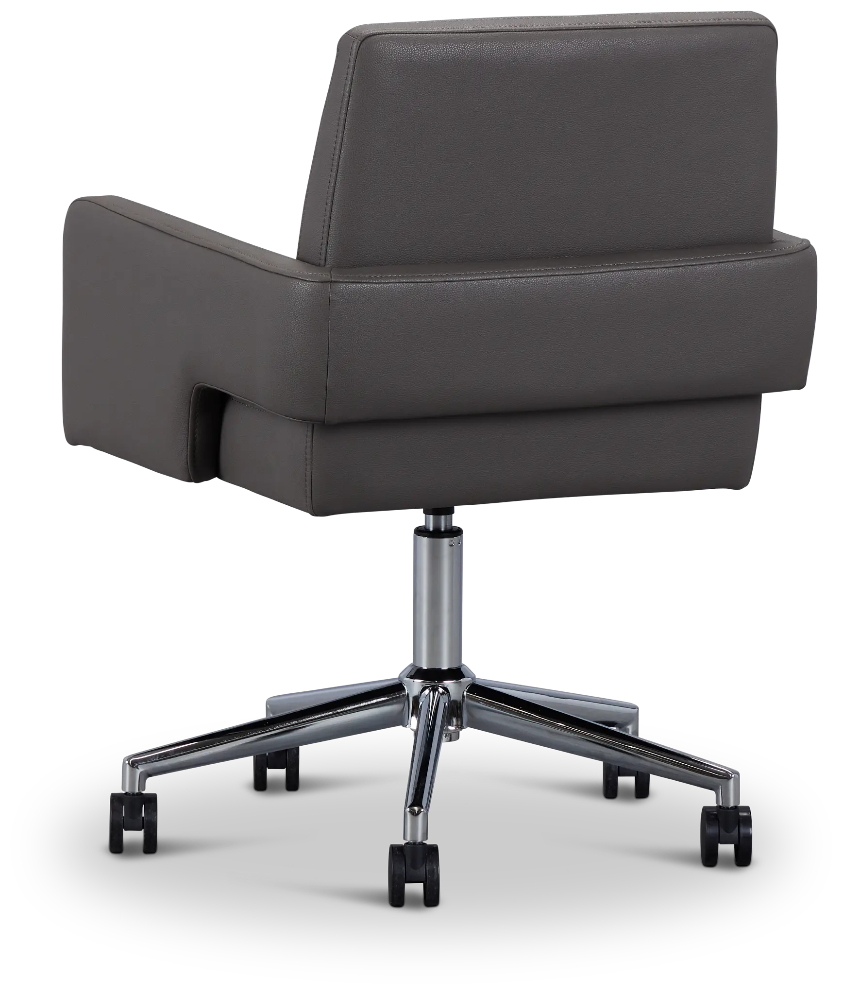 Skye Dark Gray Swivel Desk Chair Skye Dark Gray Swivel Desk Chair