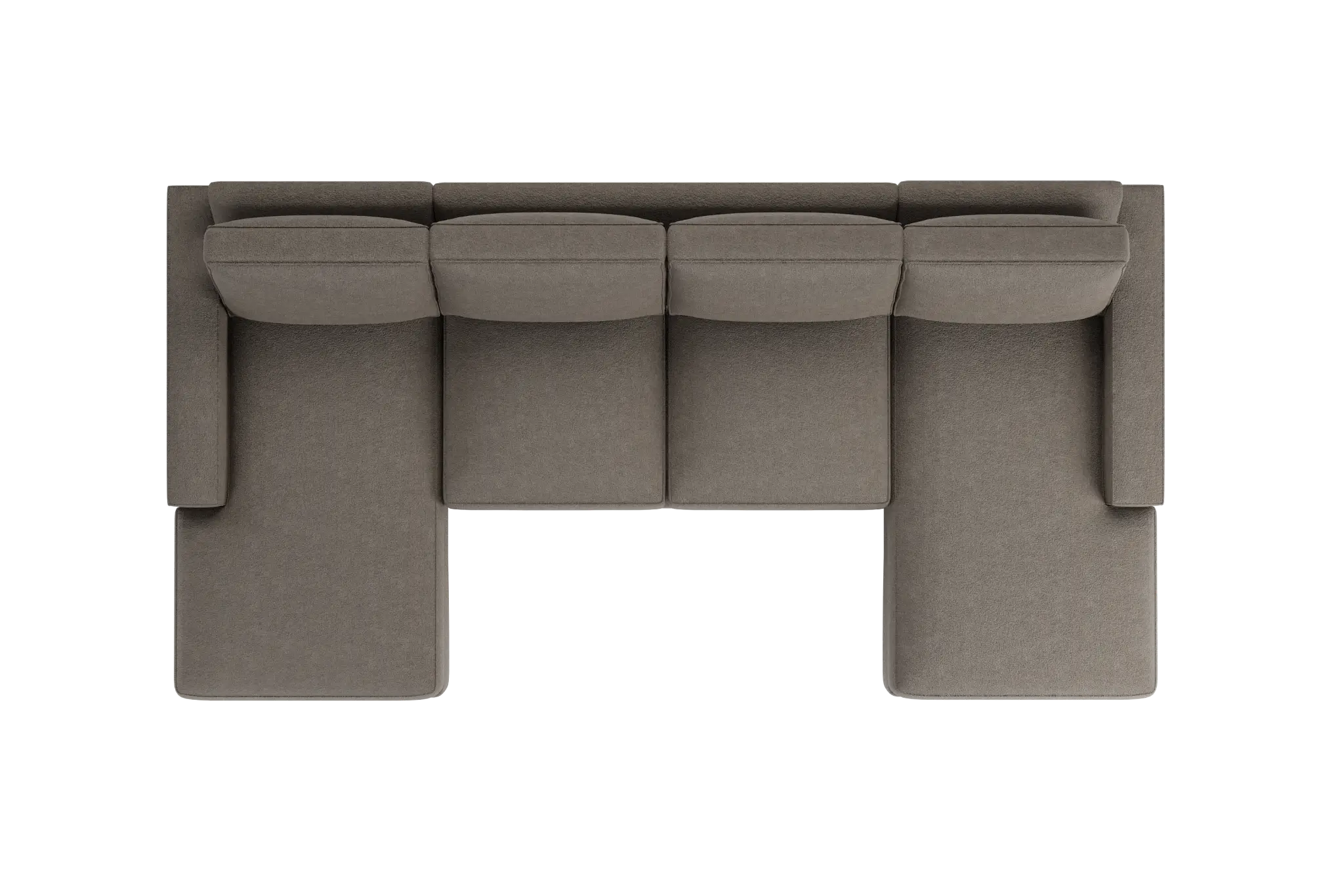 Edgewater Elite Brown Double Chaise Sectional Edgewater Elite Brown Double Chaise Sectional