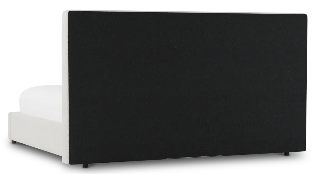 Grayton Gellar Beige 54" Upholstered Platform Bed