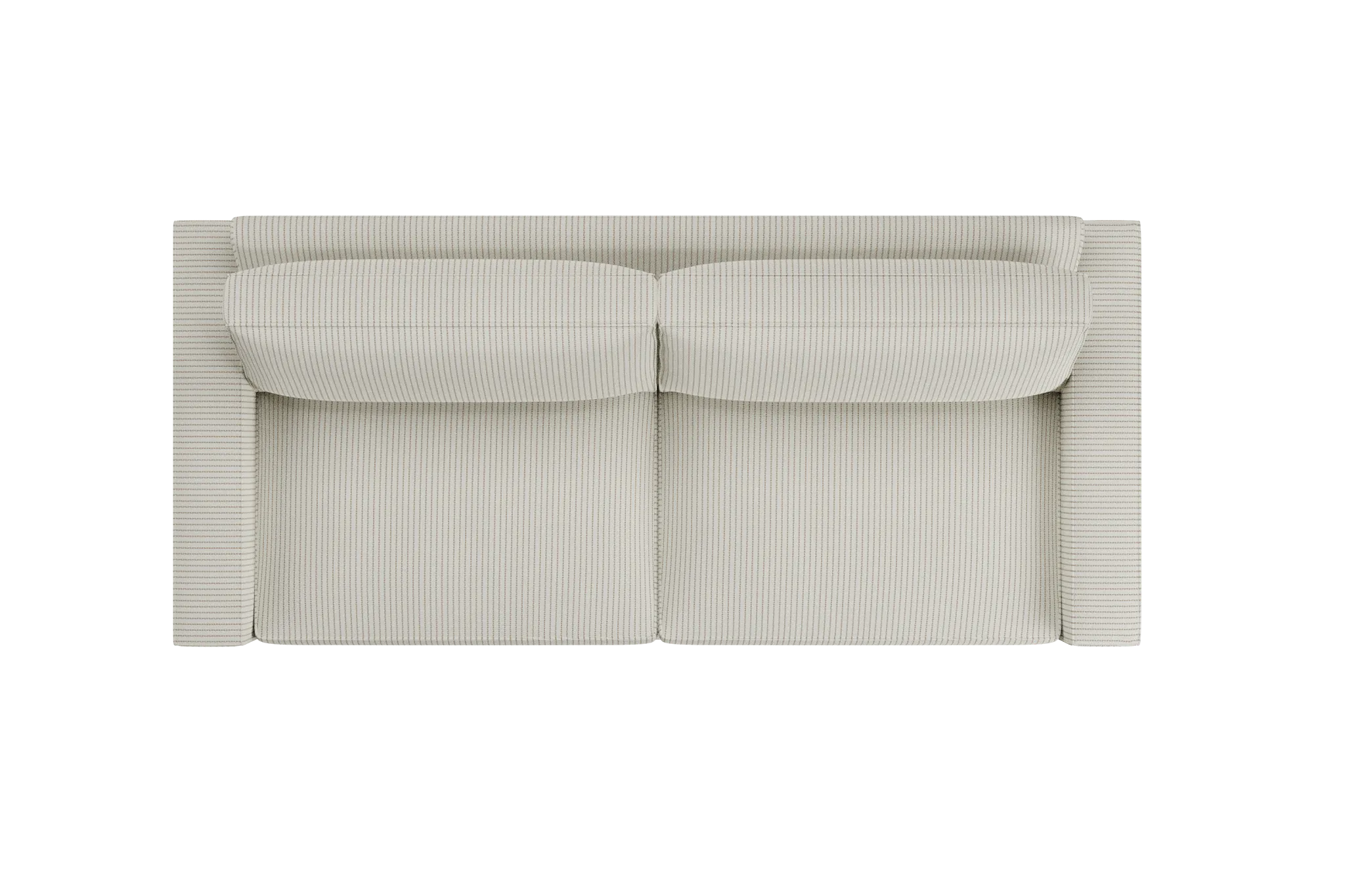 Edgewater Lucy Light Beige 96" Sofa W/ 2 Cushions