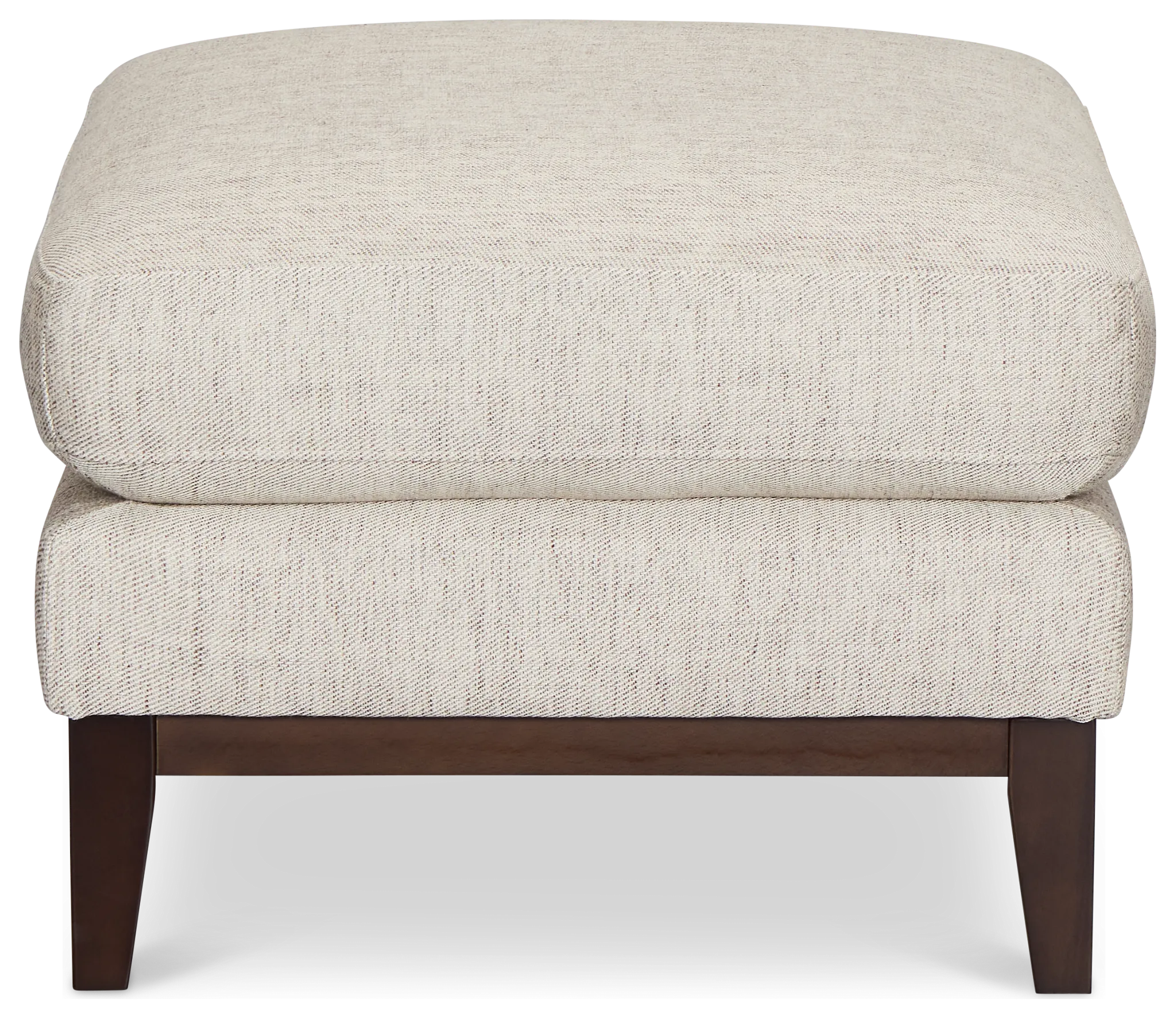 Wesley Gray Fabric Ottoman