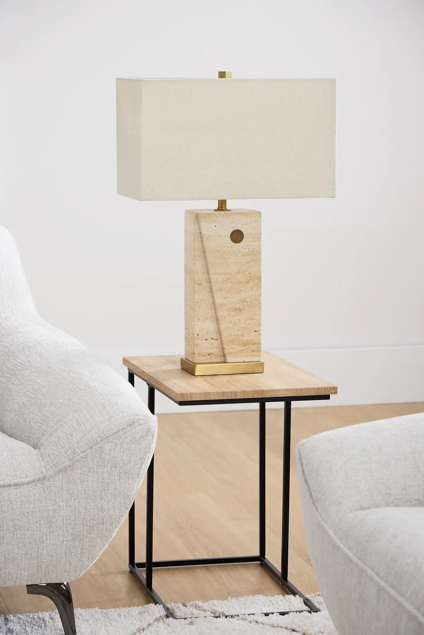 Lynden Light Tone Rectangular End Table Lynden Light Tone Rectangular End Table