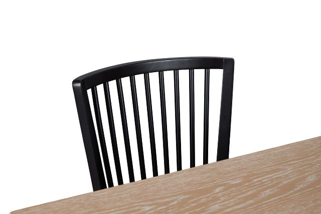 Southlake Two-tone Rectangular Table & 4 Wood Chairs