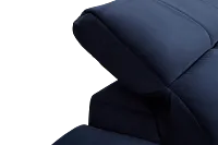 Gemma Navy Velvet Power Reclining Sofa