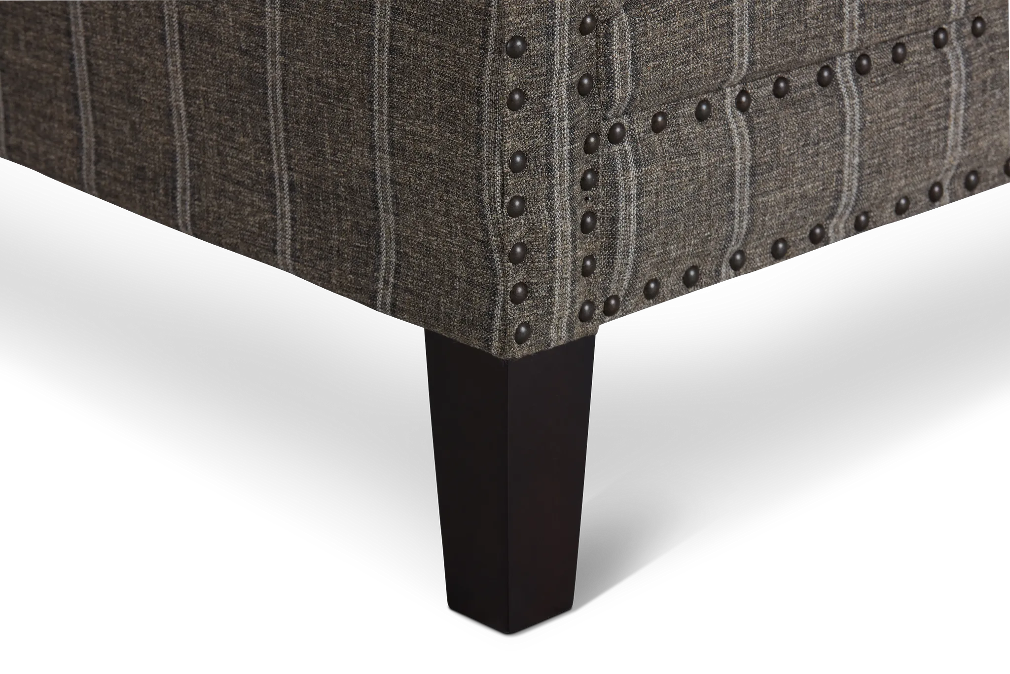 Layla Brown Fabric Accent Chair