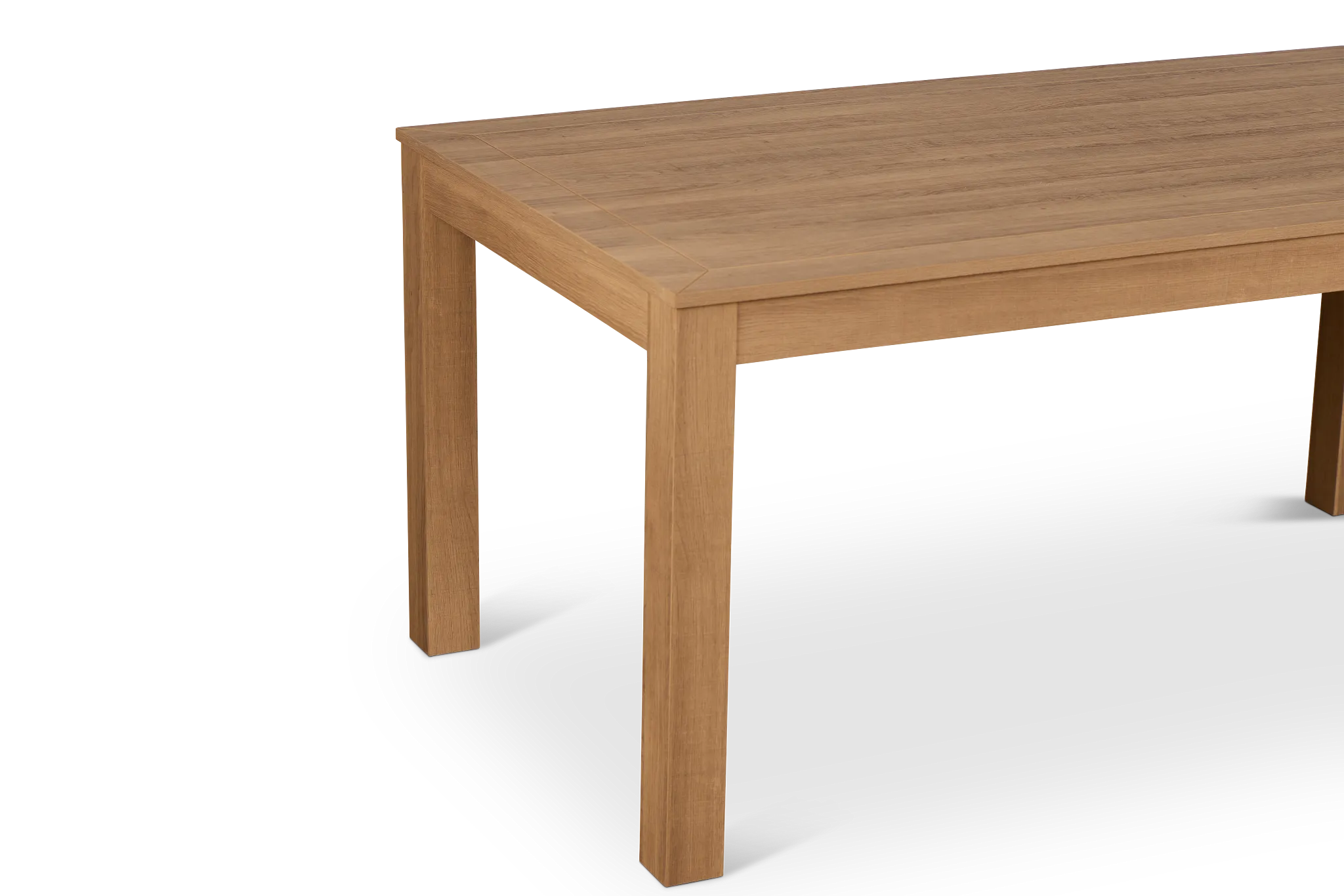 Delray Light Tone Rectangular Table