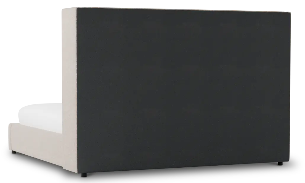 Captiva Elite Taupe 60" Upholstered Shelter Bed Captiva Elite Taupe 60" Upholstered Shelter Bed