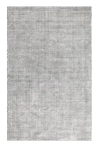 Divine Dark Gray Viscose Bl 5x8 Area Rug