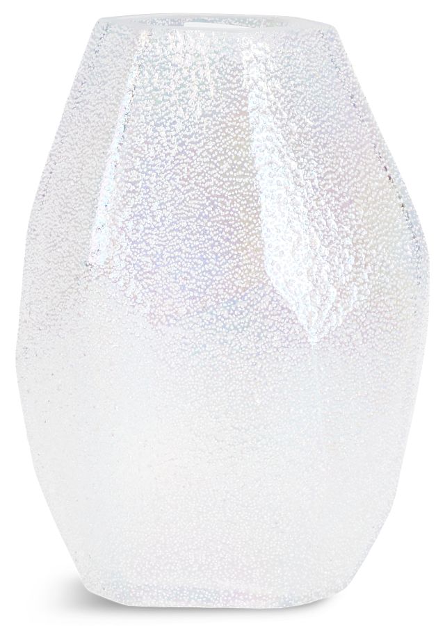 Silvia small silver vase