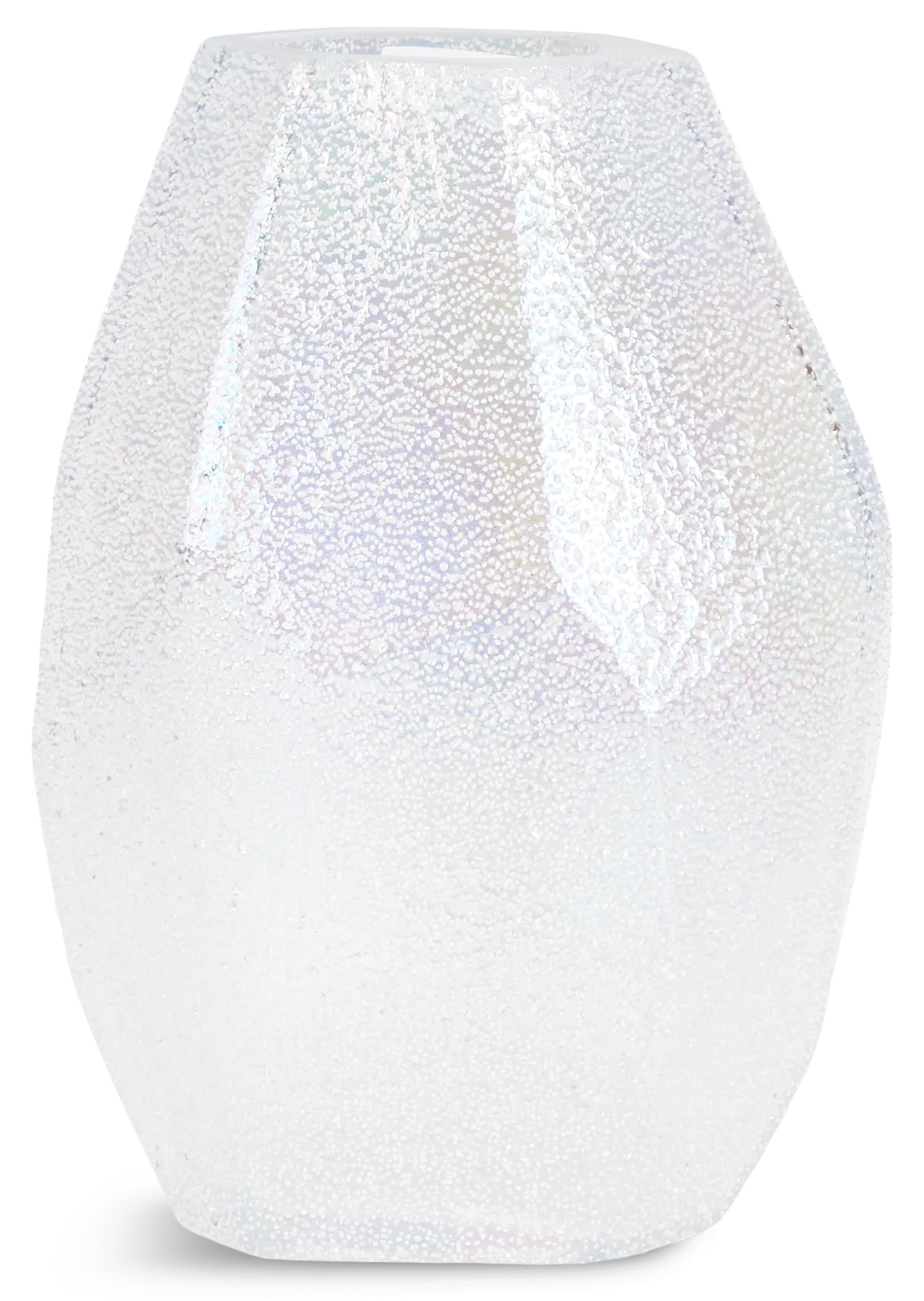 Silvia Small Silver Vase