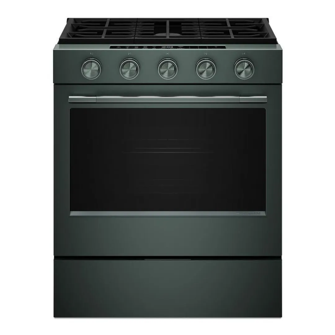 Kitchenaid 530 Series Green Gas Range