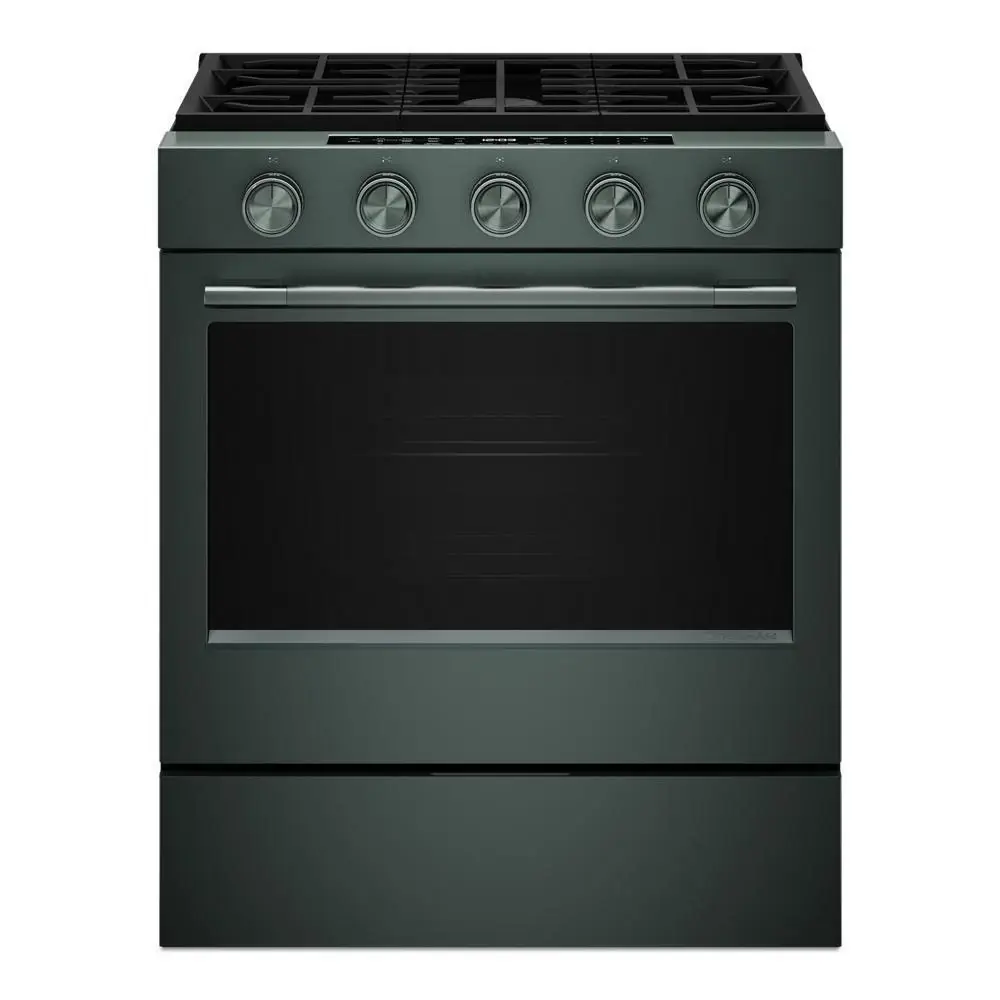 Kitchenaid 530 Series Green Gas Range Kitchenaid 530 Series Green Gas Range