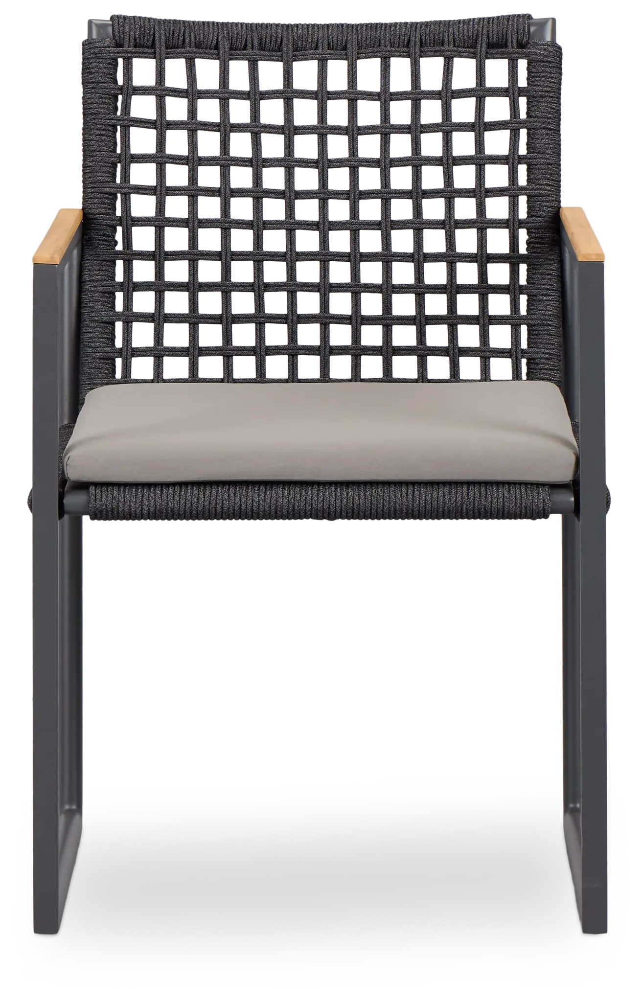 Sunrise Dark Gray Teak Arm Chair Sunrise Dark Gray Teak Arm Chair
