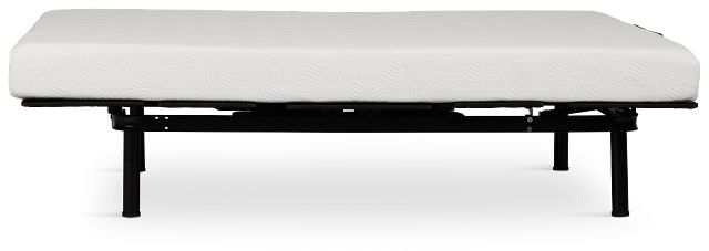 Rest & Renew By Zinus Gel Memory Foam Mattress 6" Firm Slat Adjustable Mattress Set