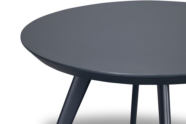 Malaga Gray Round Coffee Table