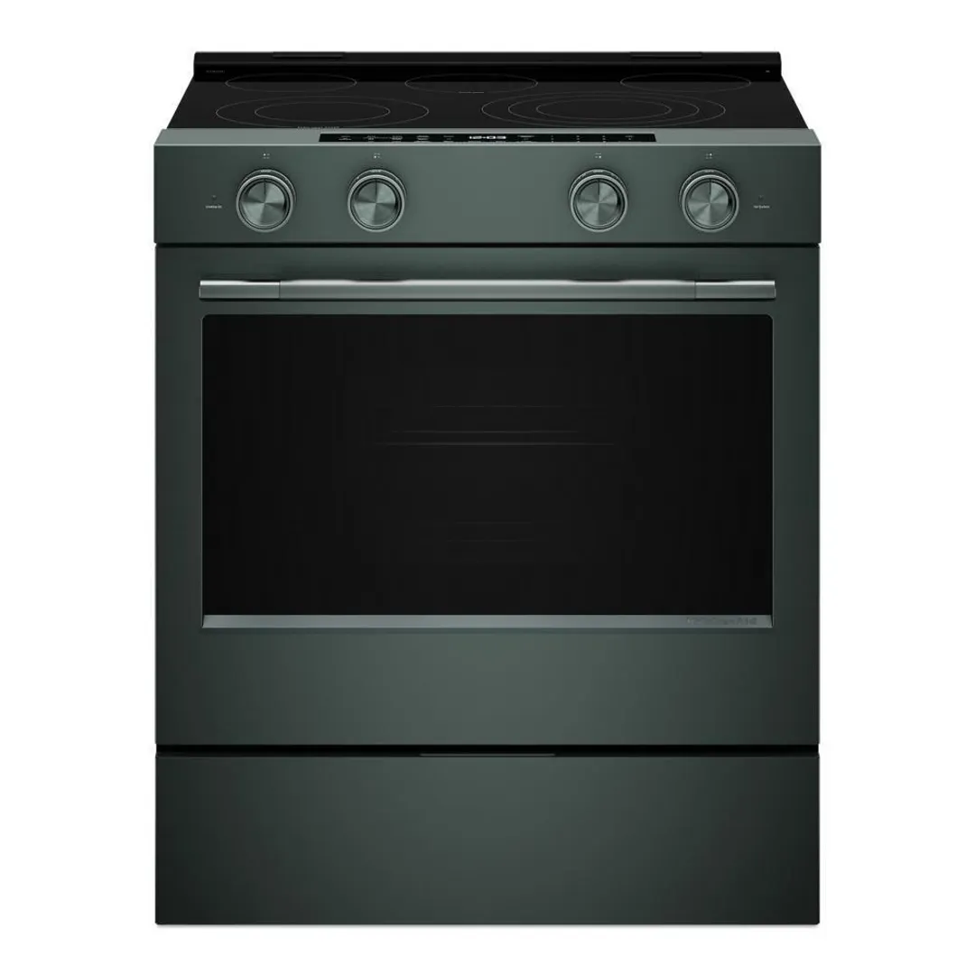 Kitchenaid 530 Series Green Electric Range