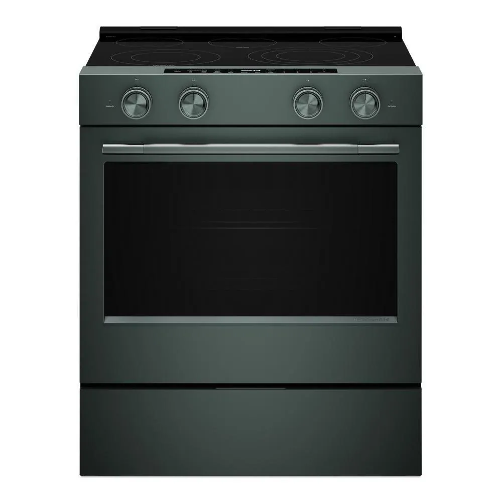 Kitchenaid 530 Series Green Electric Range