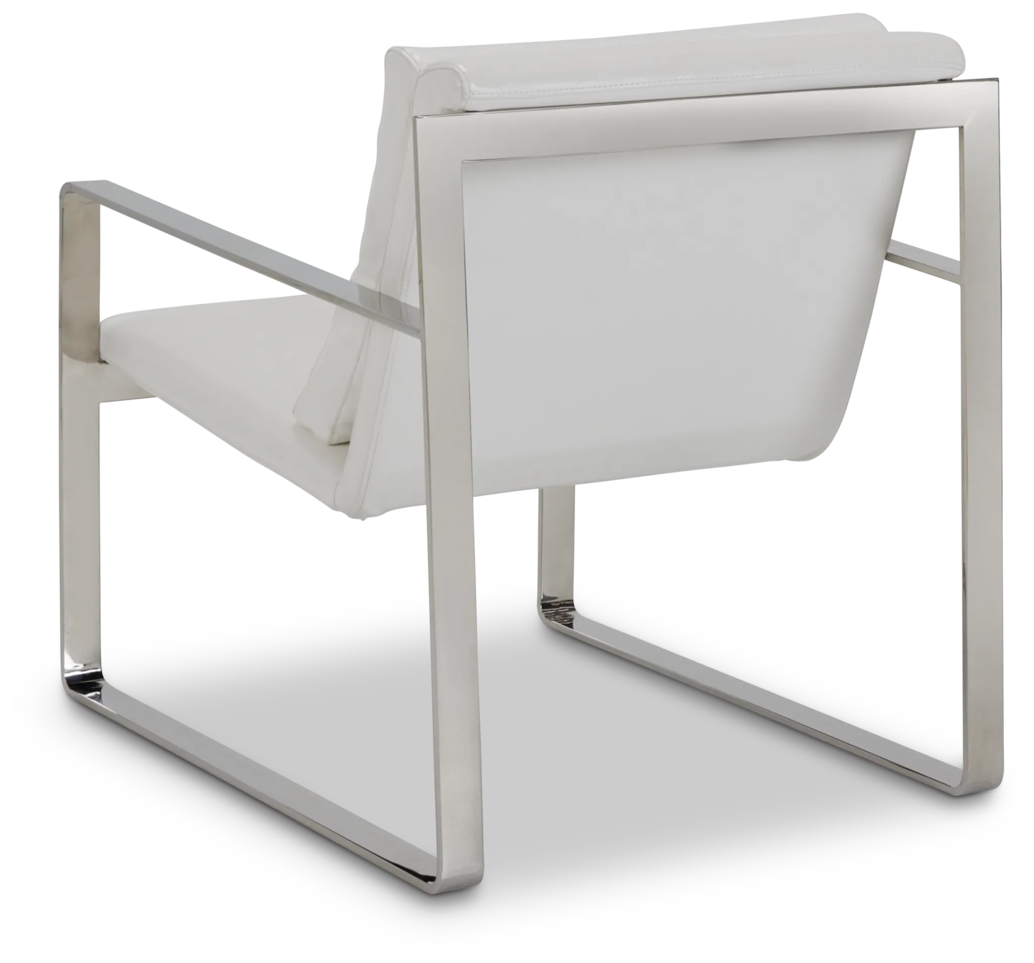 Roslin White Uph Accent Chair