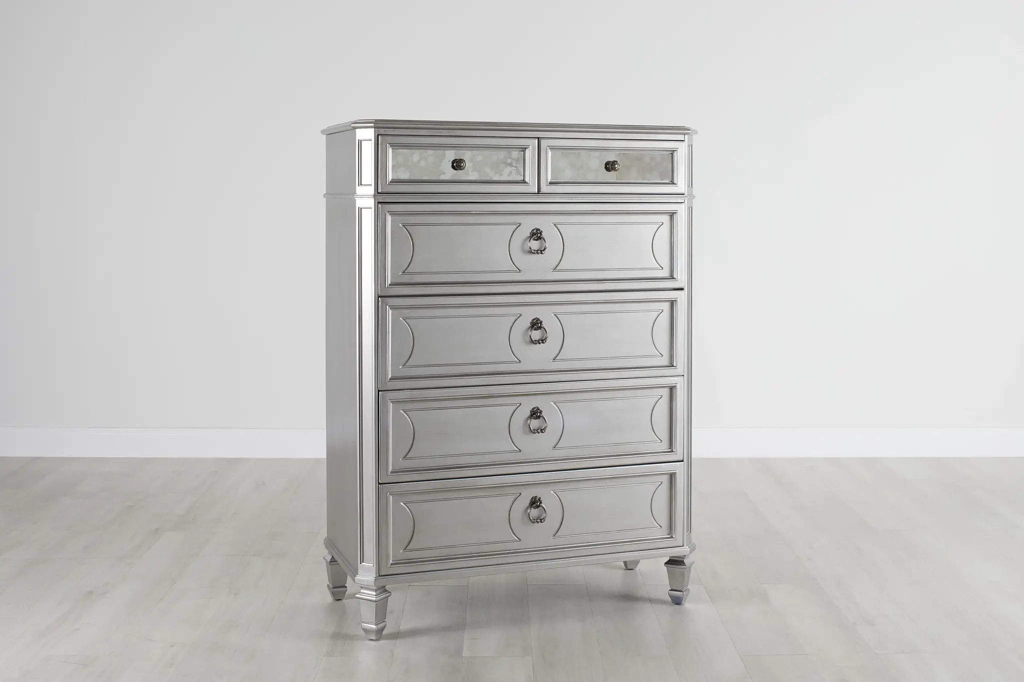 Sloane Silver Drawer Chest Sloane Silver Drawer Chest