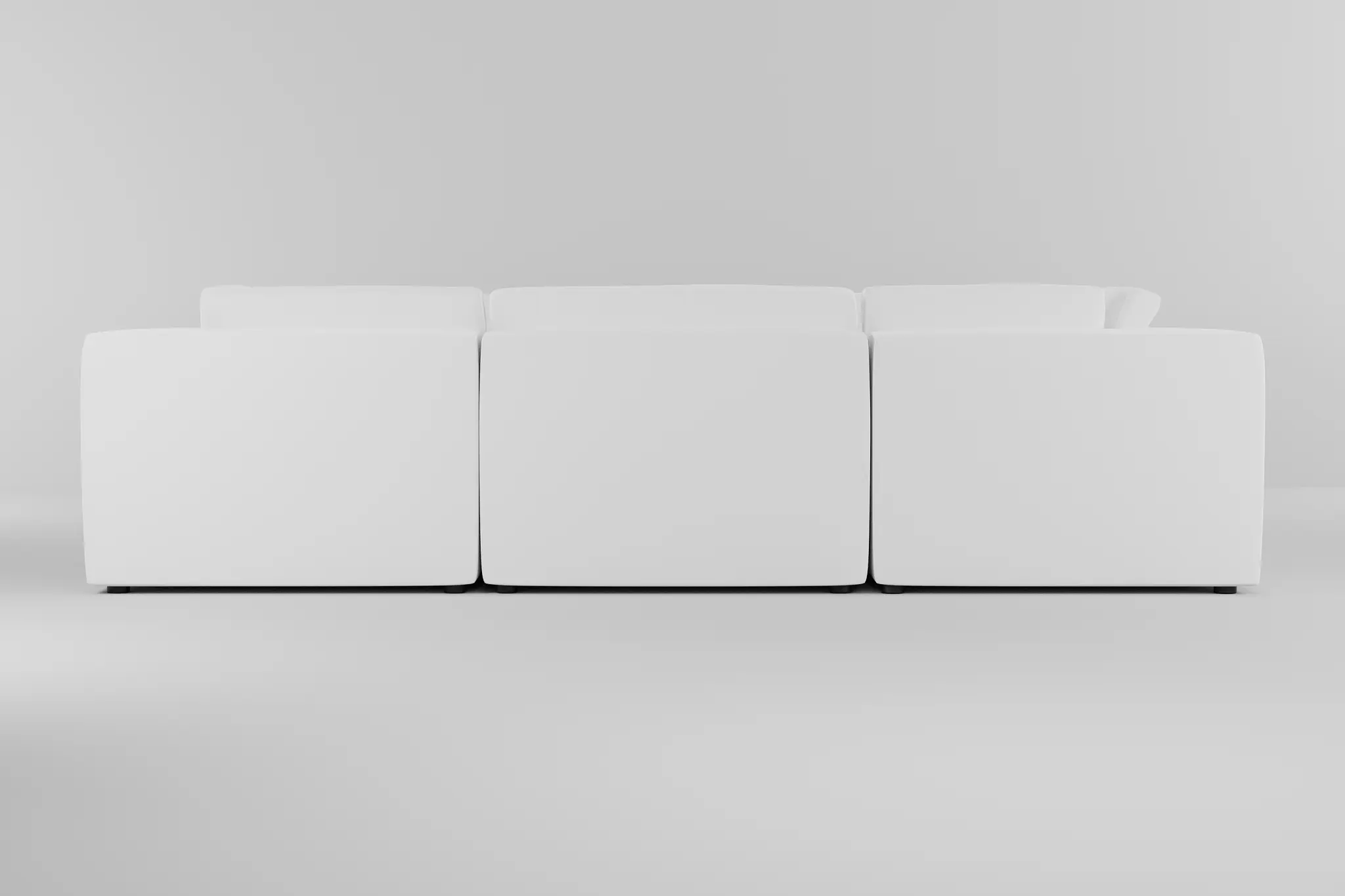 Destin Suave White Fabric 8-piece Modular Sectional Destin Suave White Fabric 8-piece Modular Sectional