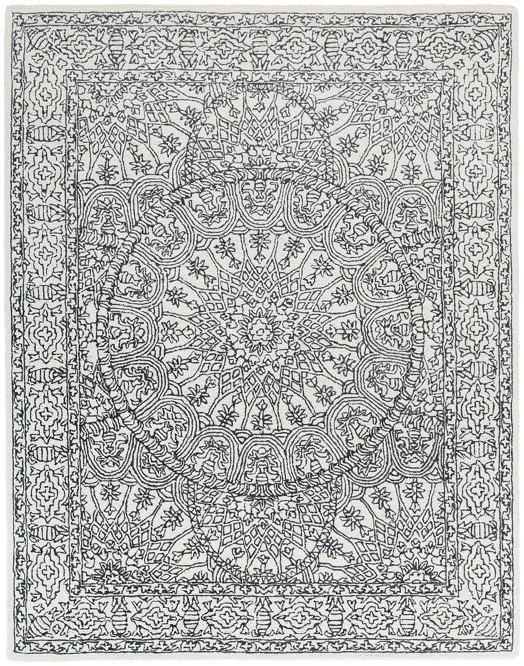Siddle Dark Gray 5x8 Area Rug Siddle Dark Gray 5x8 Area Rug