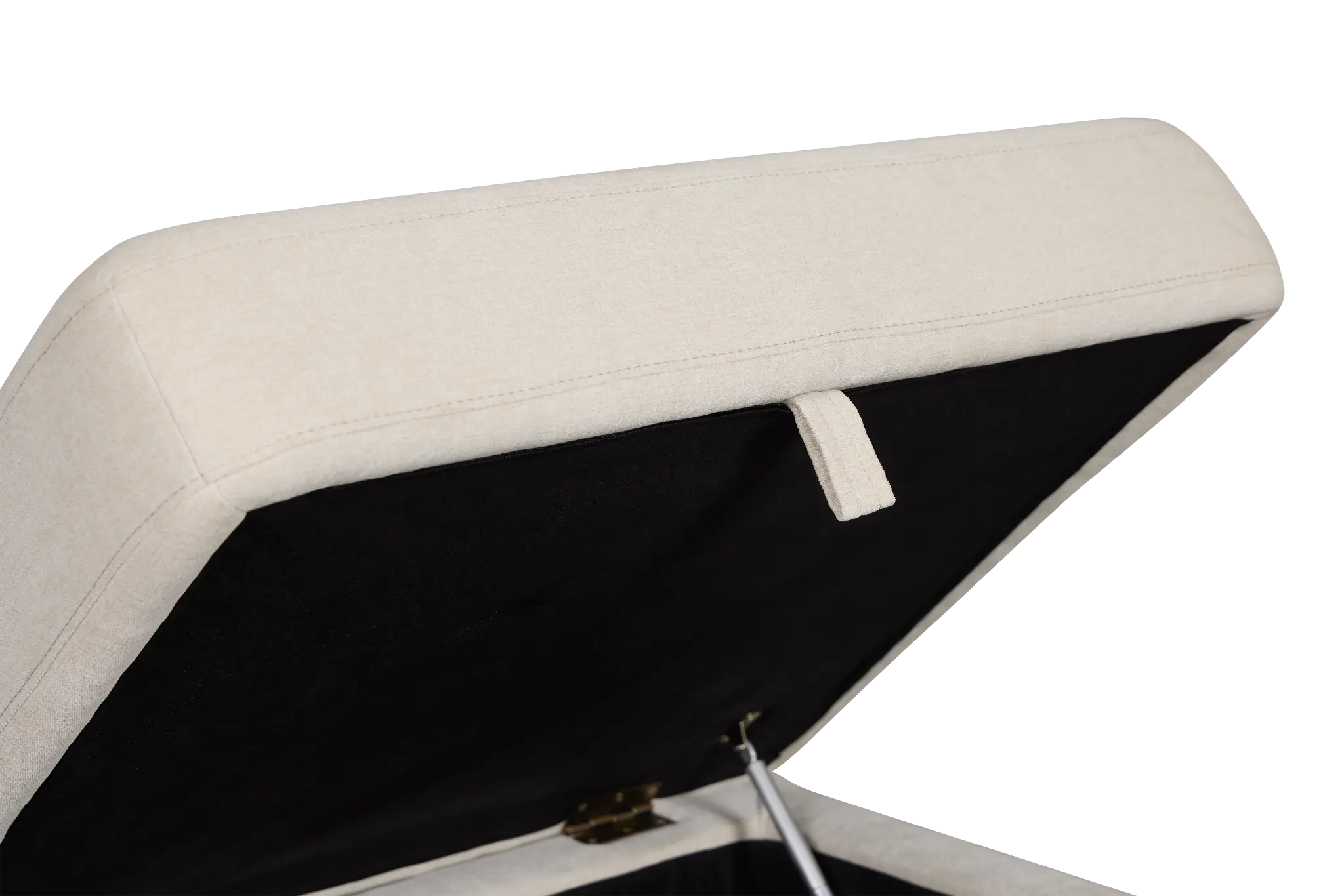 Addie Beige Fabric Right Chaise Storage Sectional Addie Beige Fabric Right Chaise Storage Sectional