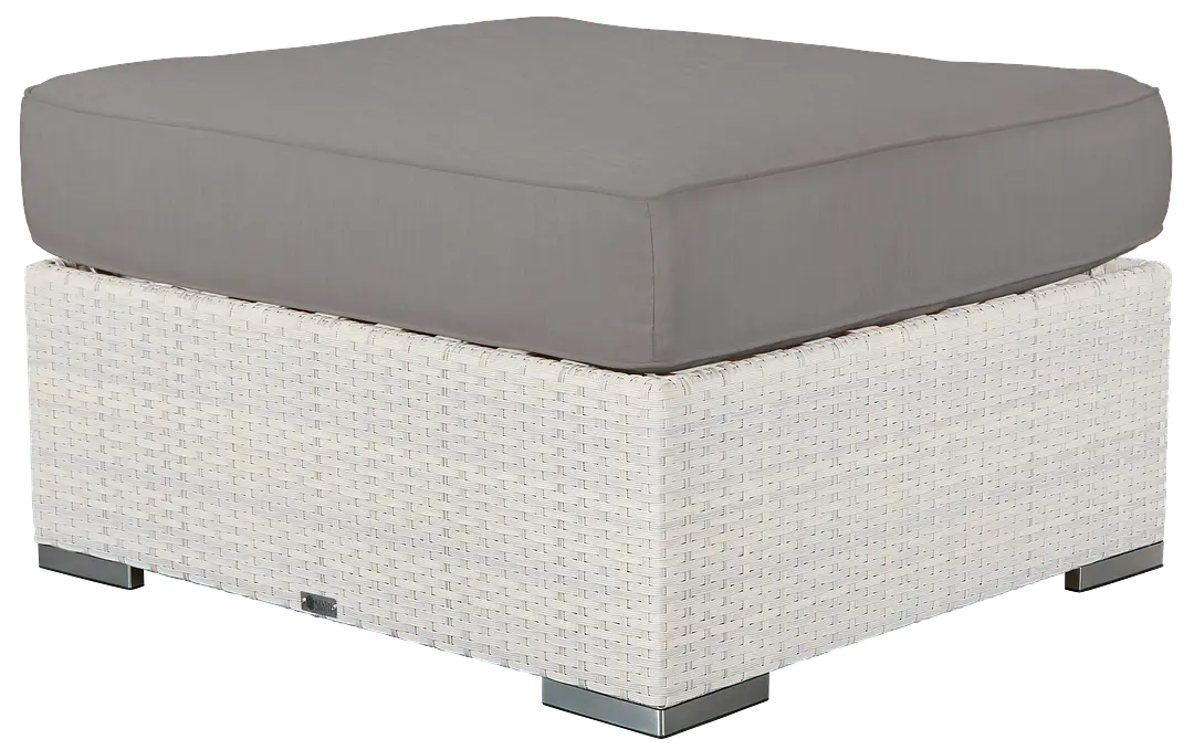 Biscayne Gray Ottoman Biscayne Gray Ottoman