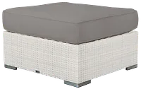 Biscayne Gray Ottoman