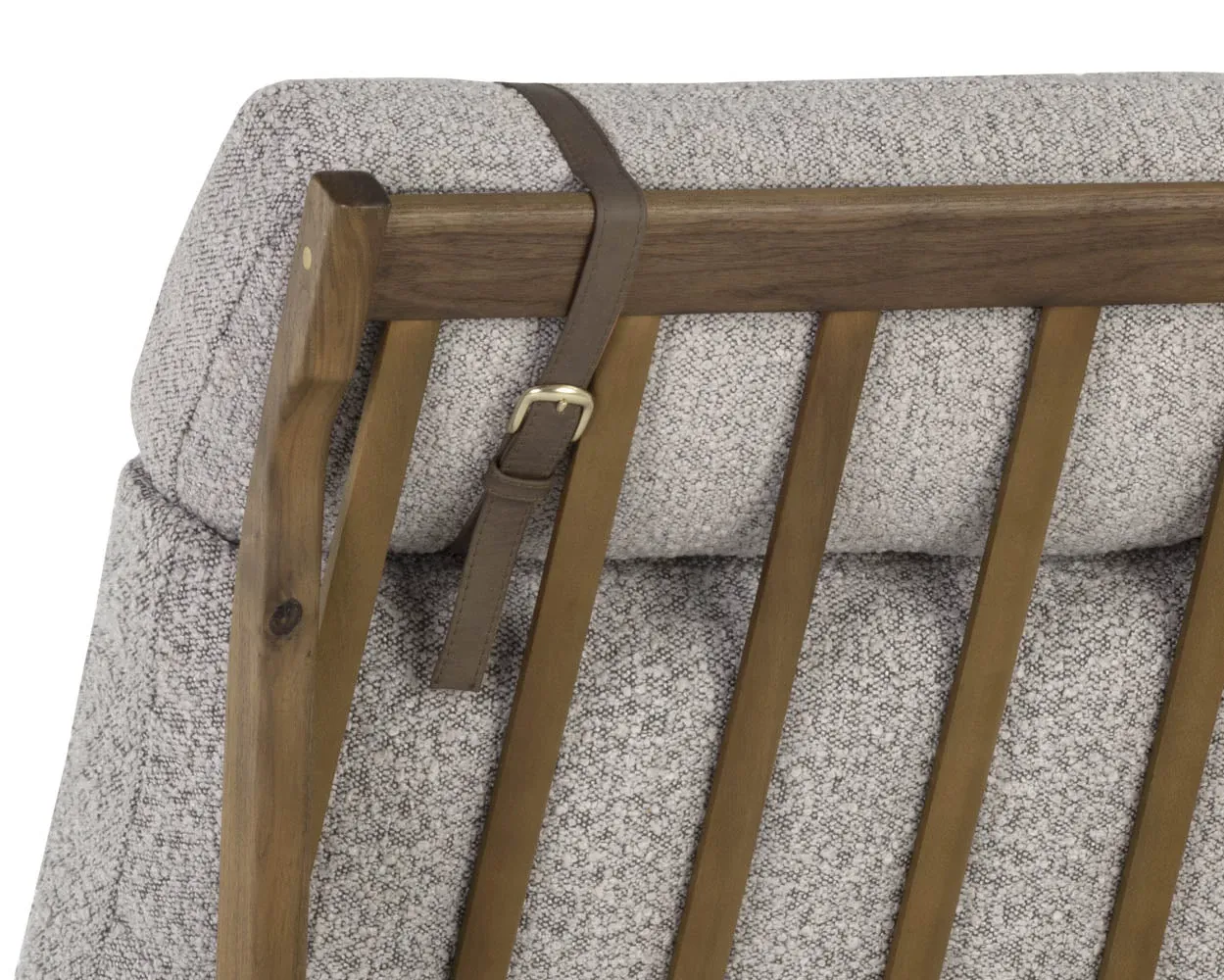 Paulet Gray Fabric Accent Chair