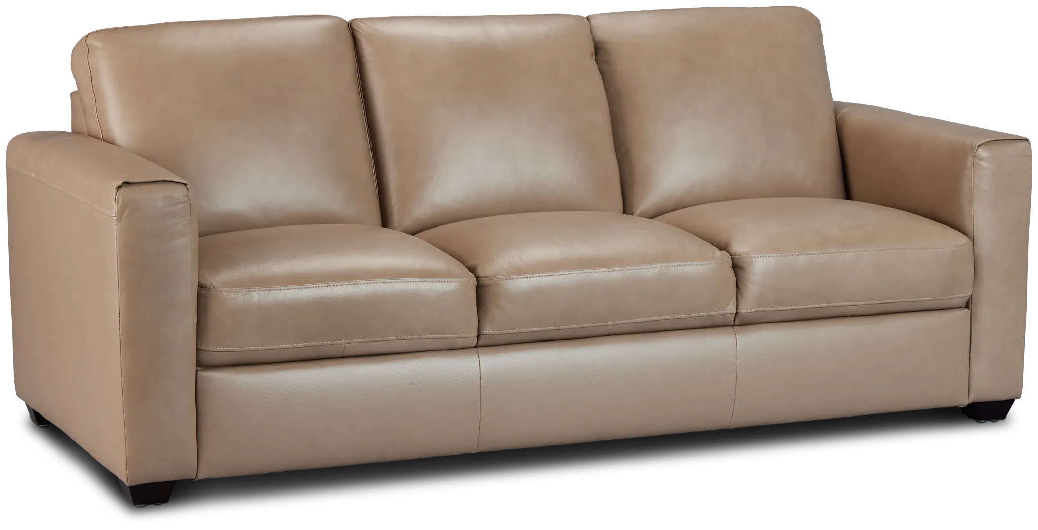Lane Taupe Lthr/vinyl Sofa