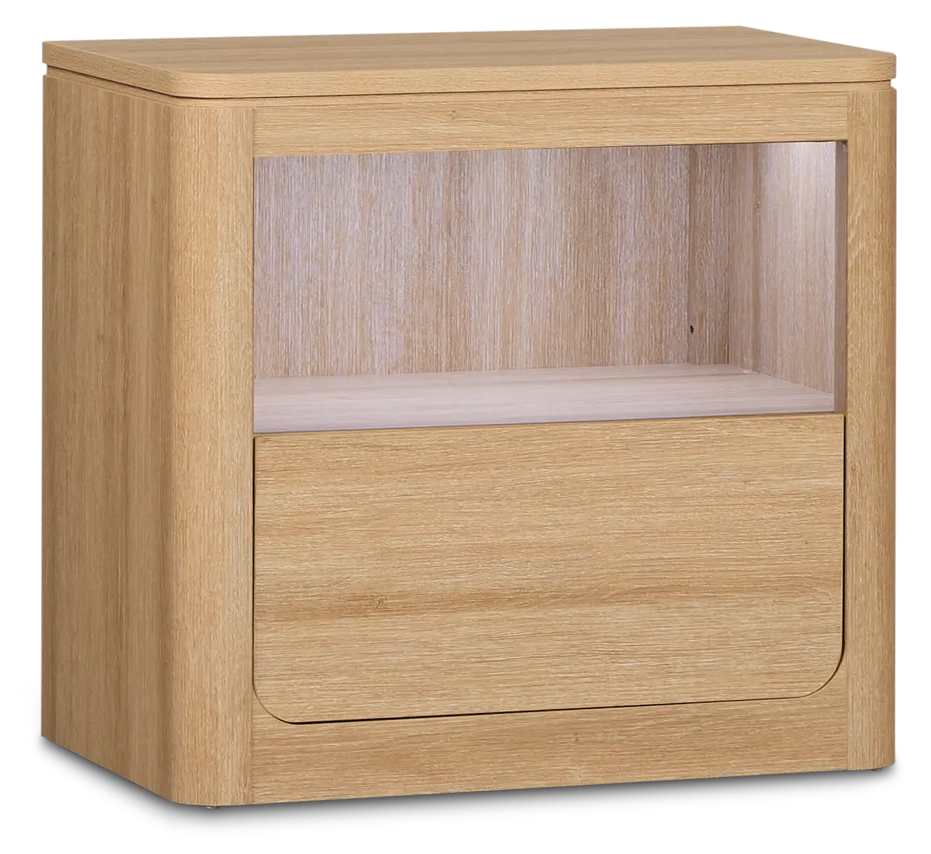 Emory Light Tone Nightstand Emory Light Tone Nightstand