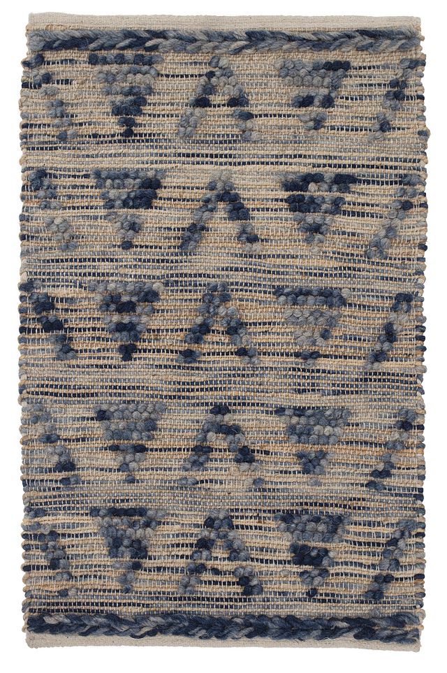 Ozias Blue 2x3 Area Rug