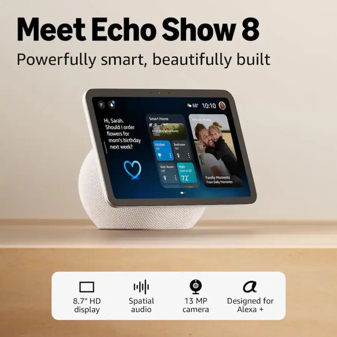 Amazon Echo Show 8 Gray Smart Display Amazon Echo Show 8 Gray Smart Display