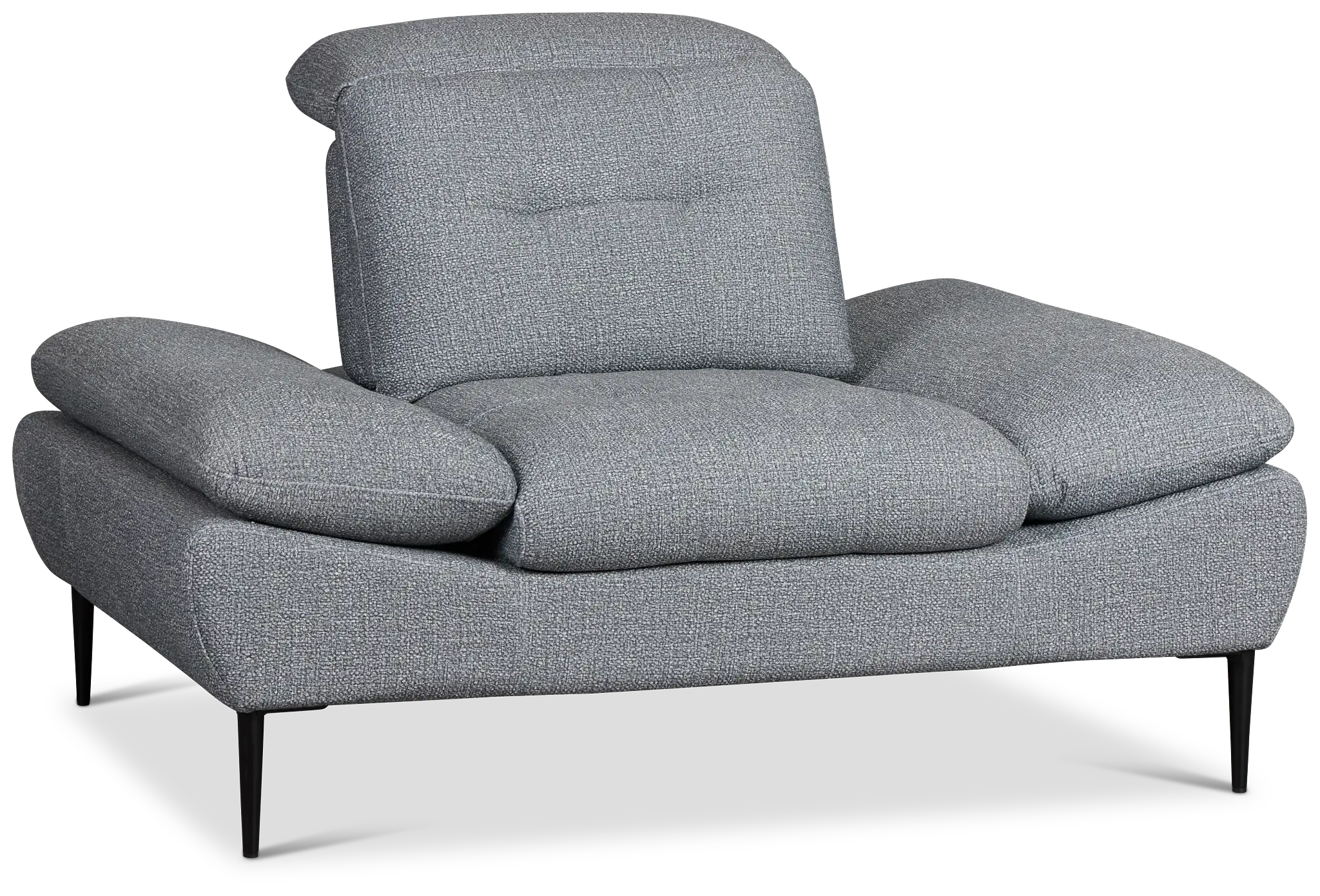 Micah Dark Gray Fabric Chair Micah Dark Gray Fabric Chair