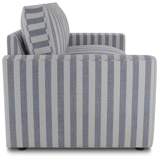 Siesta Sea Lane Dark Blue Fabric Loveseat